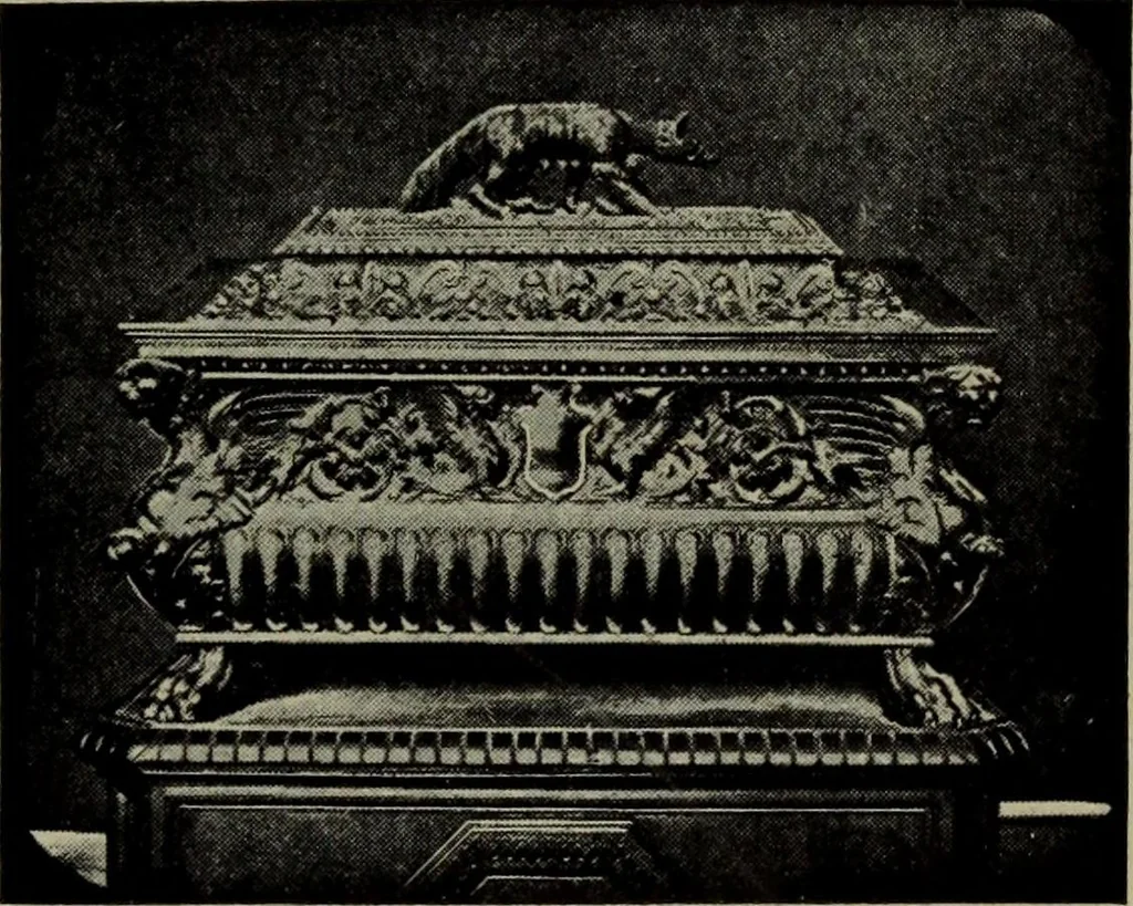 An illustration from Renaissance and modern art :, 1913, leaf 40