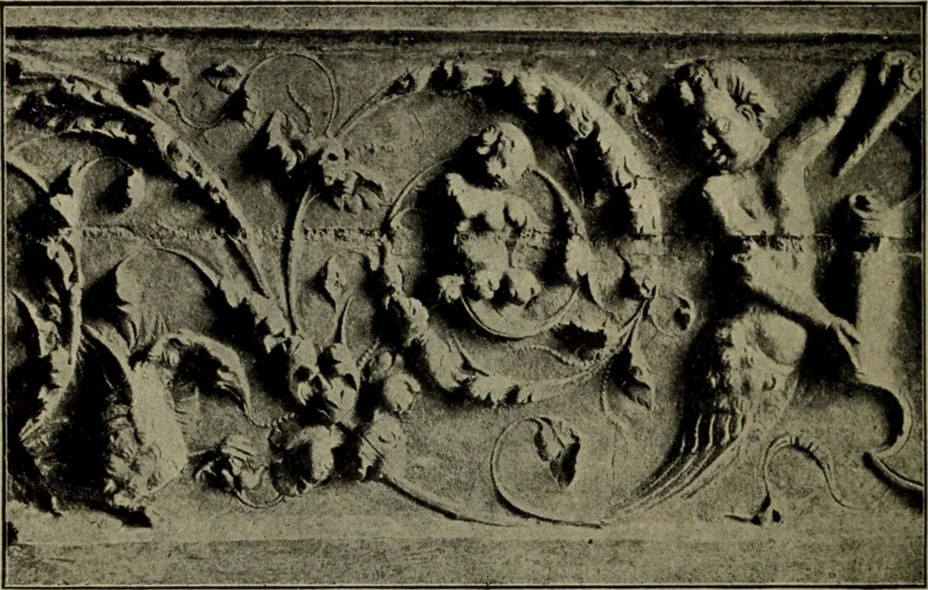 An illustration from Renaissance and modern art :, 1913, leaf 59