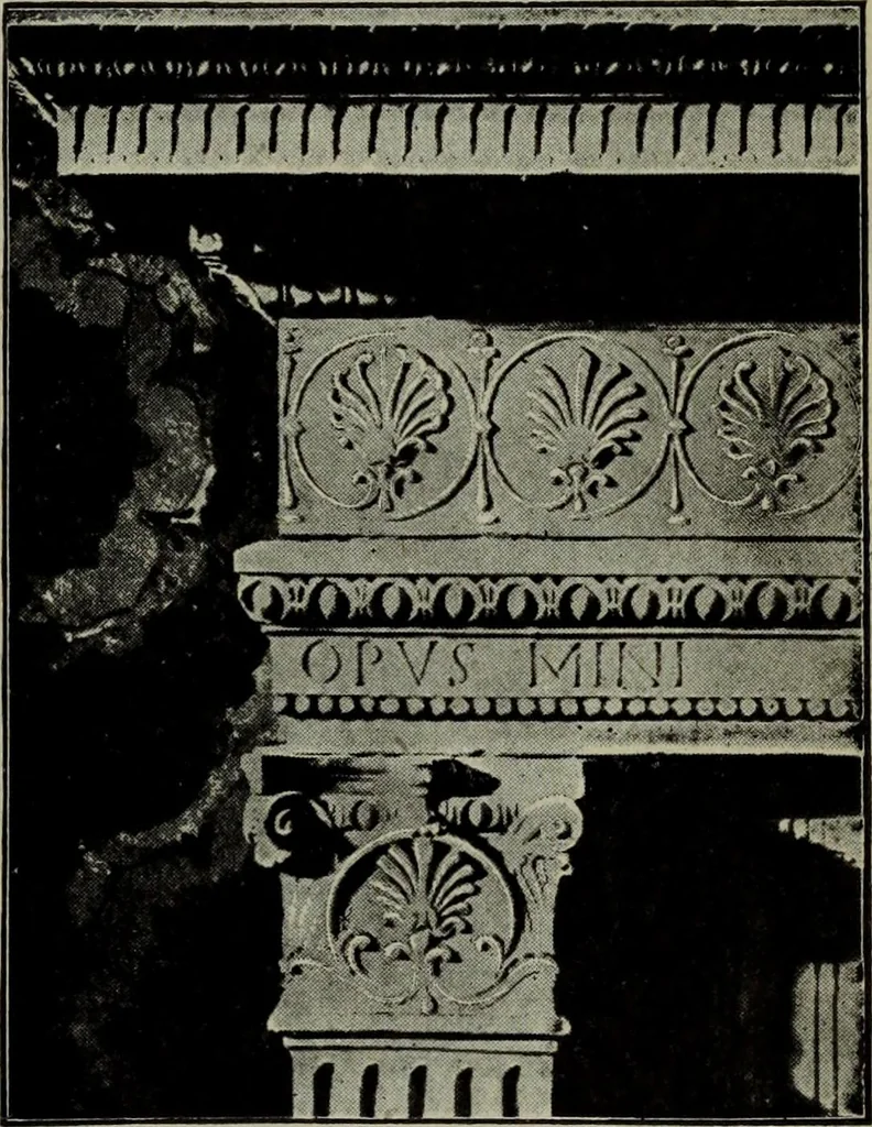 An illustration from Renaissance and modern art :, 1913, leaf 76