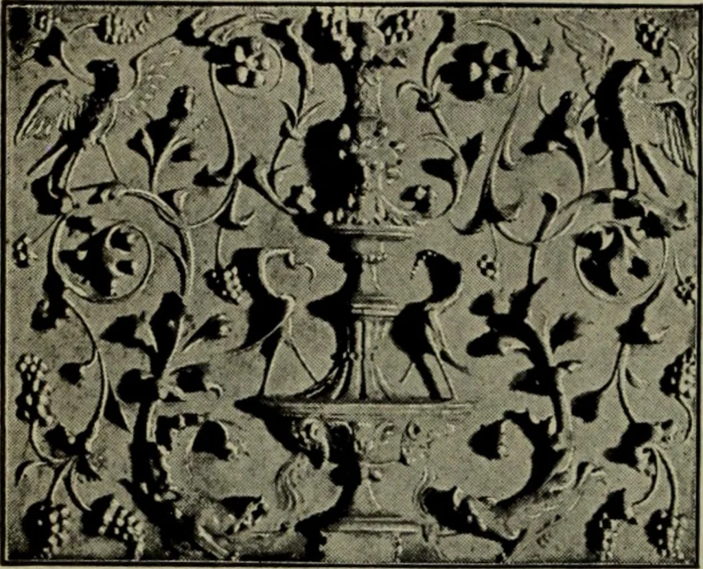 An illustration from Renaissance and modern art :, 1913, leaf 91