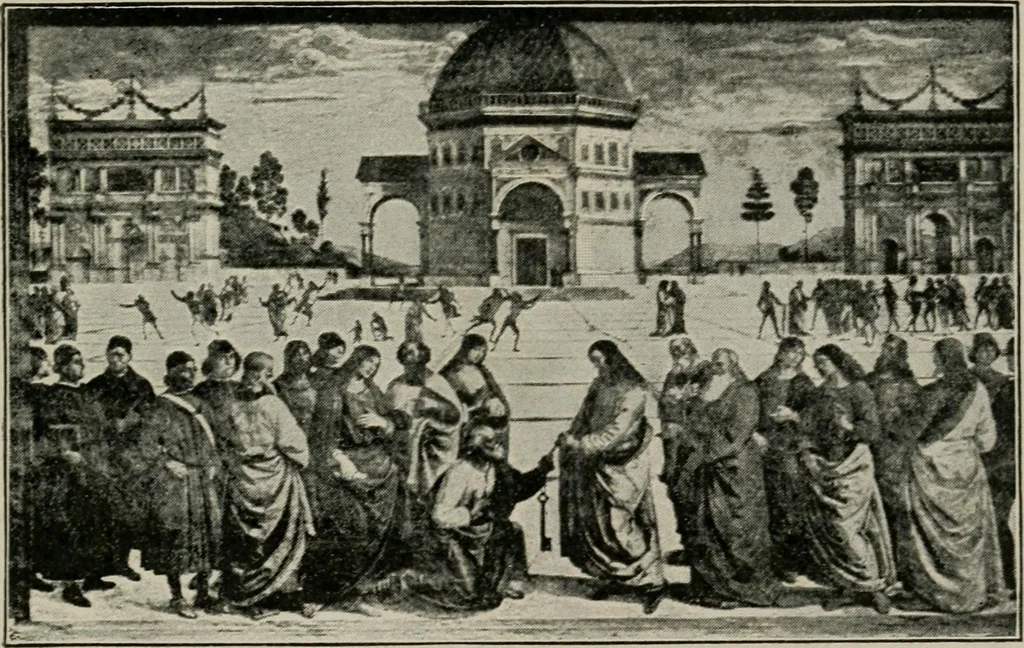 An illustration from Renaissance and modern art, 1894, leaf 124