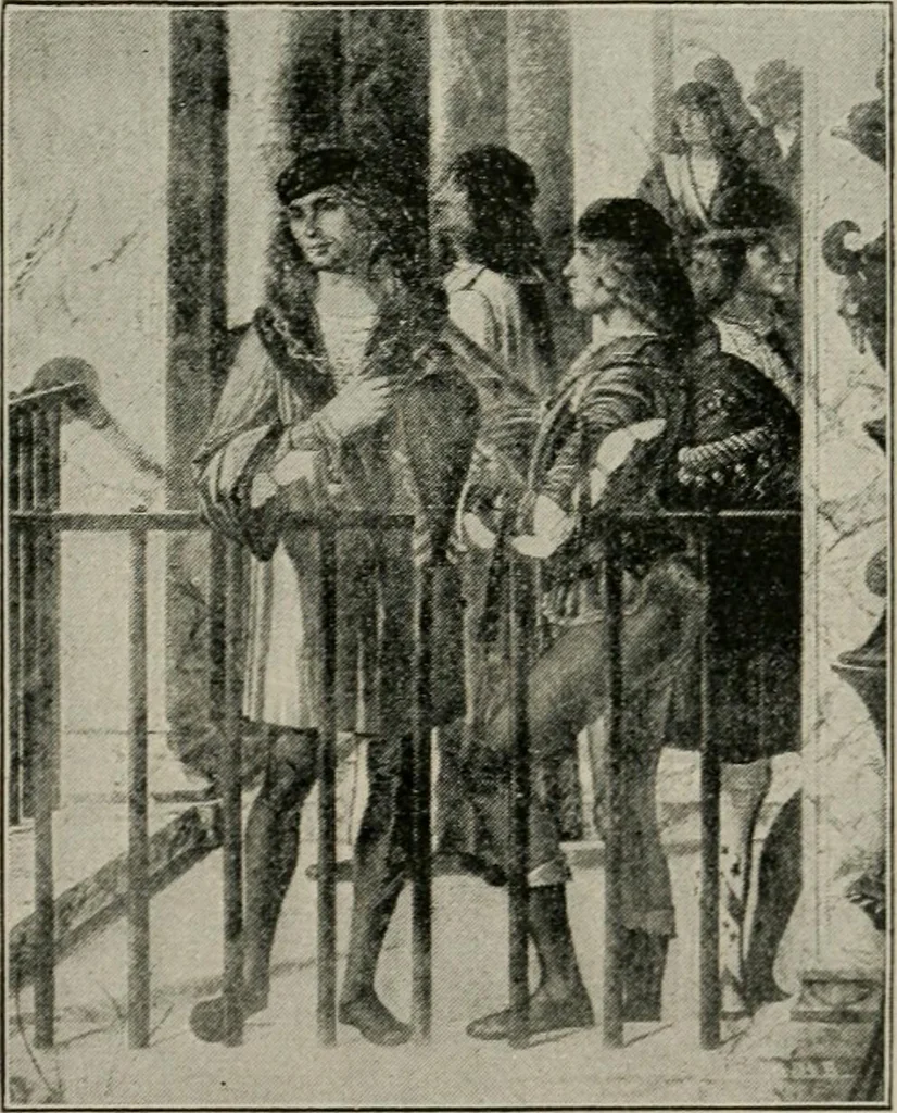 An illustration from Renaissance and modern art, 1894, leaf 130