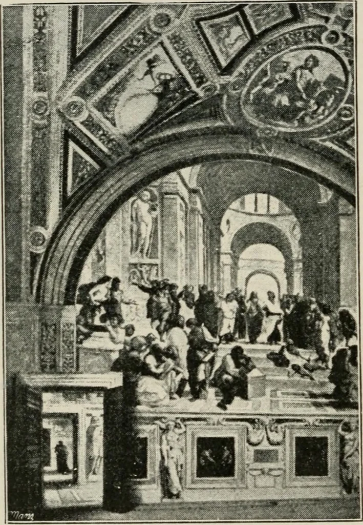 An illustration from Renaissance and modern art, 1894, leaf 147