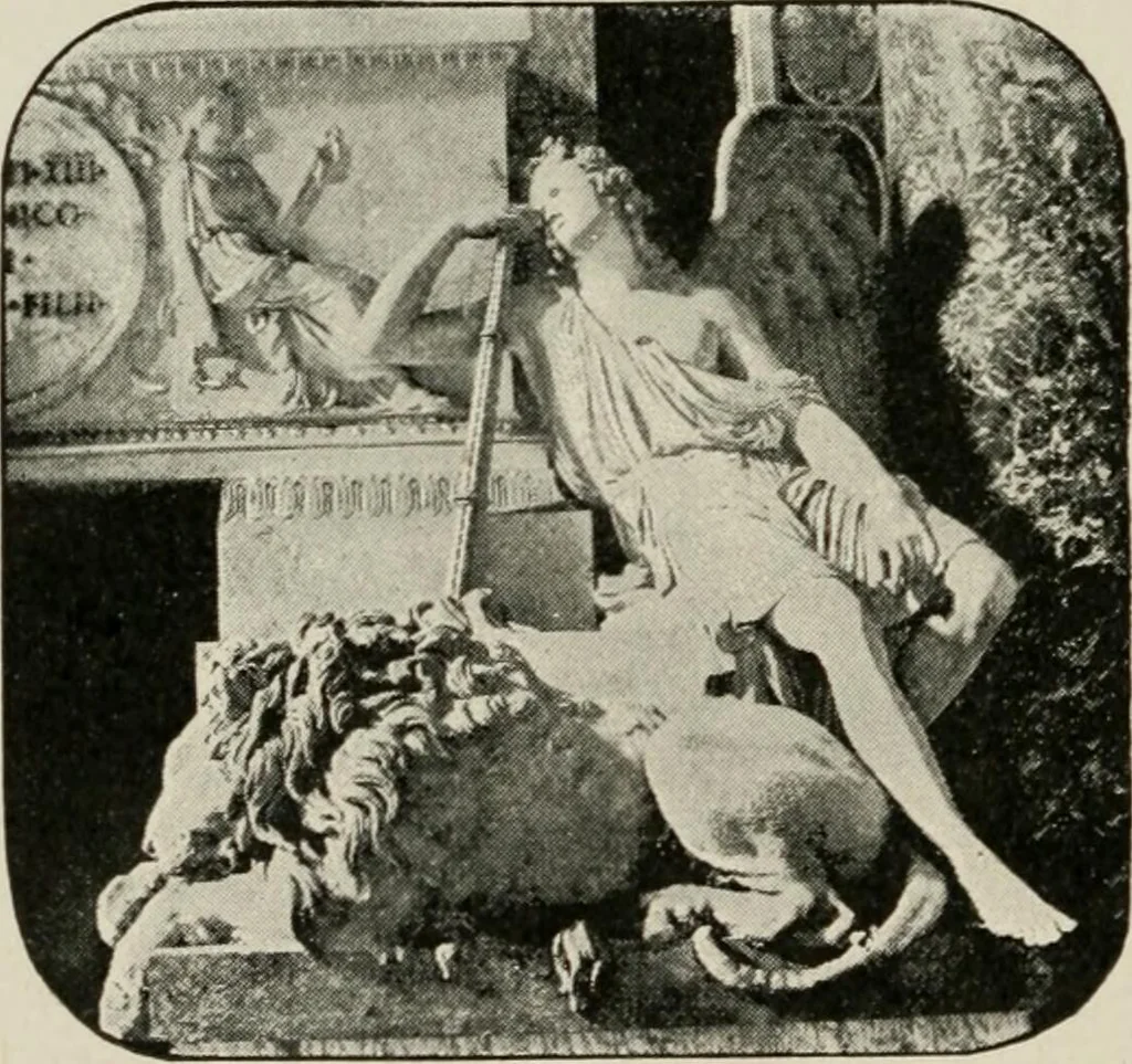 An illustration from Renaissance and modern art, 1894, leaf 255