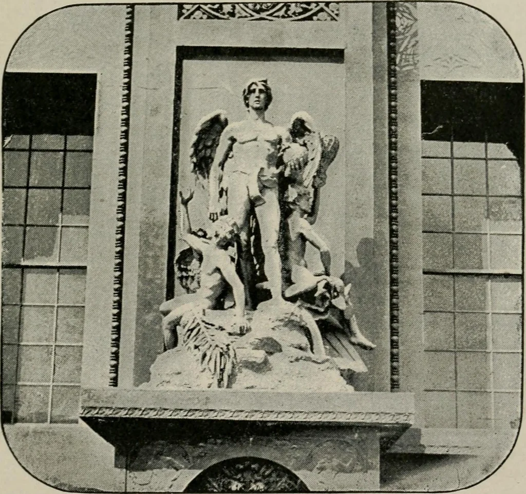 An illustration from Renaissance and modern art, 1894, leaf 276