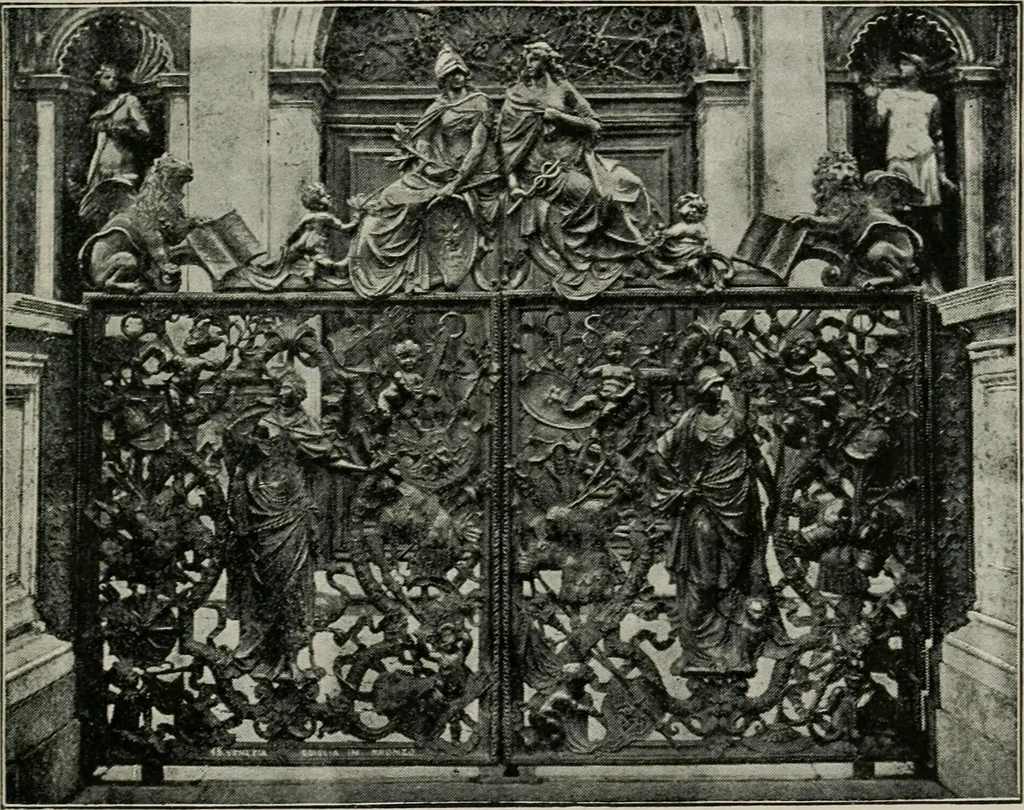 An illustration from Renaissance and modern art, 1894, leaf 38