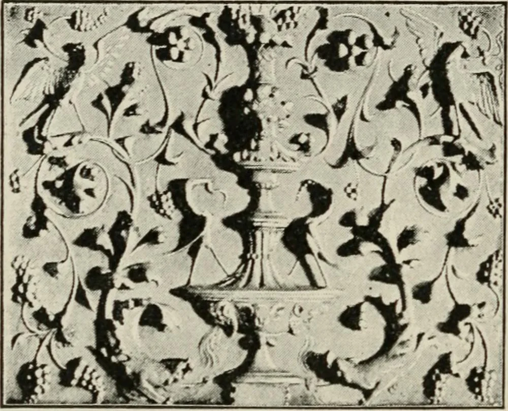 An illustration from Renaissance and modern art, 1894, leaf 87