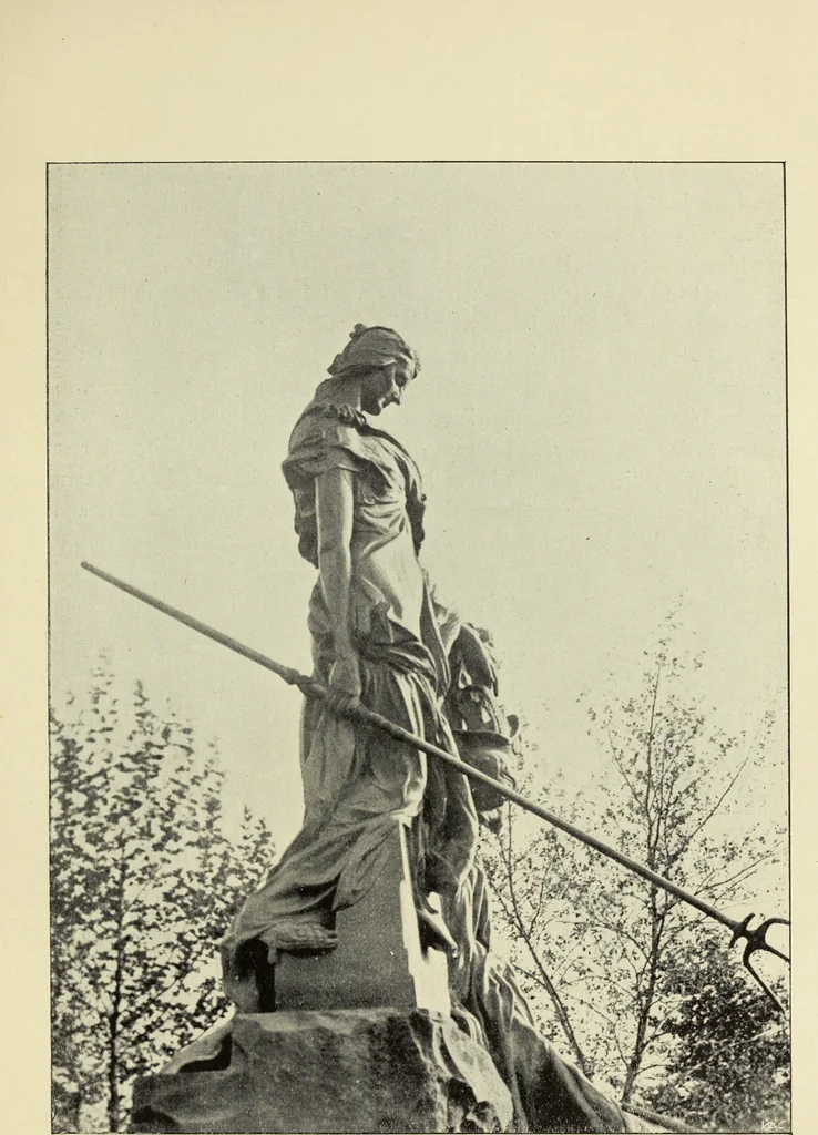 An illustration from The renaissance of sculpture in Belgium, 1895, leaf 40