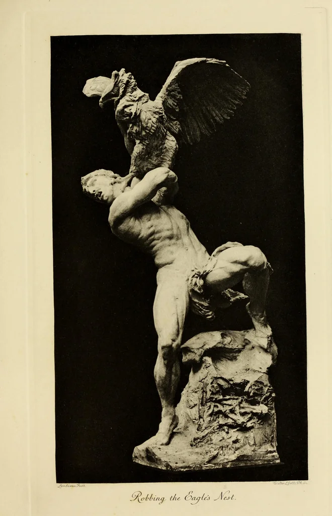 An illustration from The renaissance of sculpture in Belgium, 1895, leaf 48