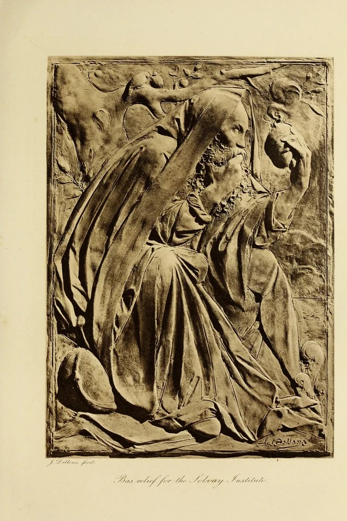 An illustration from The renaissance of sculpture in Belgium, 1895, leaf 54