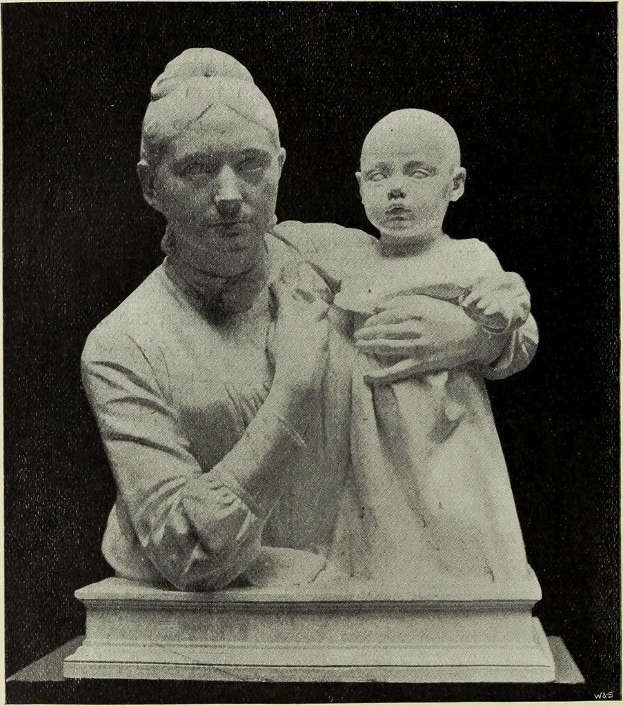 An illustration from The renaissance of sculpture in Belgium, 1895, leaf 59