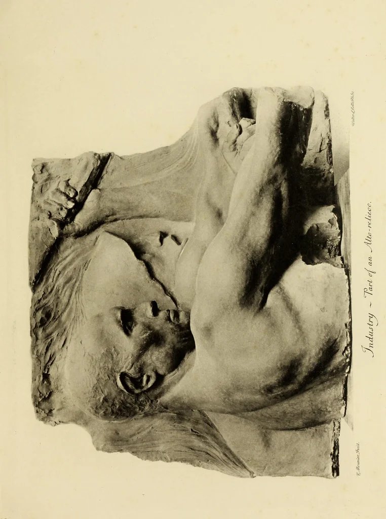 An illustration from The renaissance of sculpture in Belgium, 1895, leaf 80