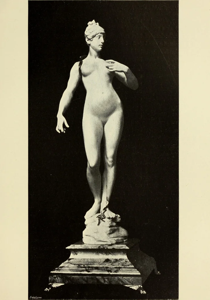 An illustration from The renaissance of sculpture in Belgium, 1895, leaf 88