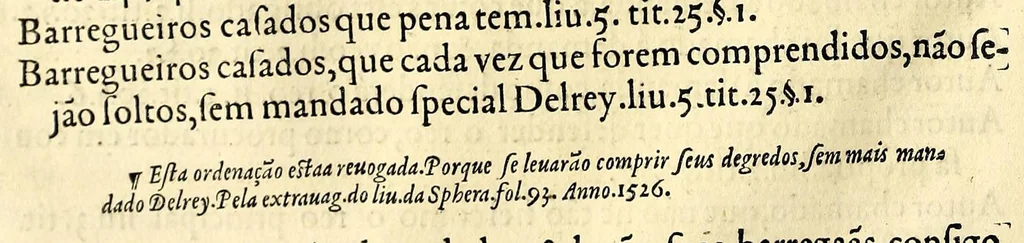 An illustration from Repertorio dos cinquo livros das ordenações com addições das lejs extrauagantes, : dirigido ao muito illustre senhor dom Francisco Coutinho, conde do Redondo, regedor da justiça deste reino., 1560, leaf 28