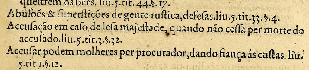 An illustration from Repertorio dos cinquo livros das ordenações com addições das lejs extrauagantes, : dirigido ao muito illustre senhor dom Francisco Coutinho, conde do Redondo, regedor da justiça deste reino., 1560, leaf 9