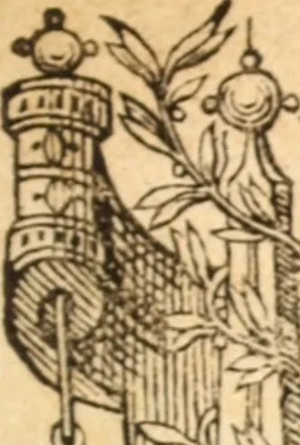 An illustration from The repentance of Peter and Iudas : Together with the frailtie of the faithfull and the fearefull ende of wicked hypocrites, 1612, leaf 4