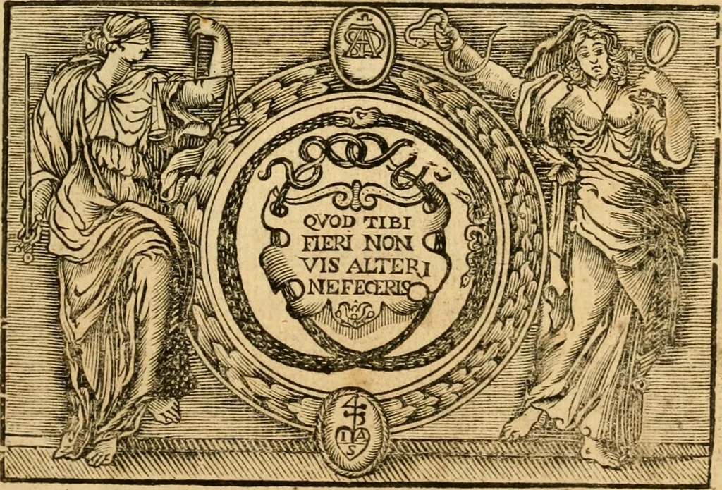 An illustration from Replique de Iean Daille aux deux livres que Messieurs Adam et Cottiby ont publiez contre luy., 1669, leaf 6