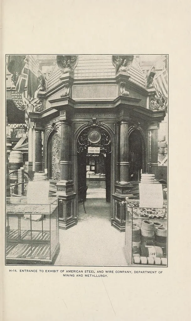 An illustration from Report of the commissioner-general for the United States to the International universal exposition, Paris, 1900 ... February 28, 1901, 1901, leaf 493