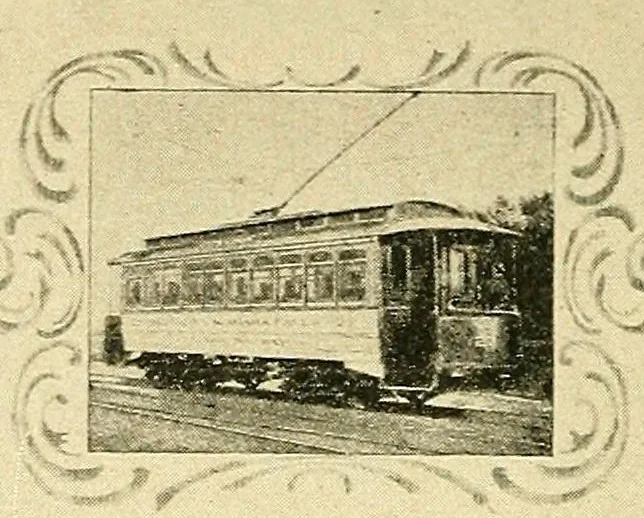 An illustration from Report of the ... Annual Meeting of the American Street Railway Association, 1897, leaf 228