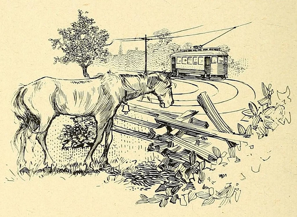An illustration from Report of the ... Annual Meeting of the American Street Railway Association, 1897, leaf 180