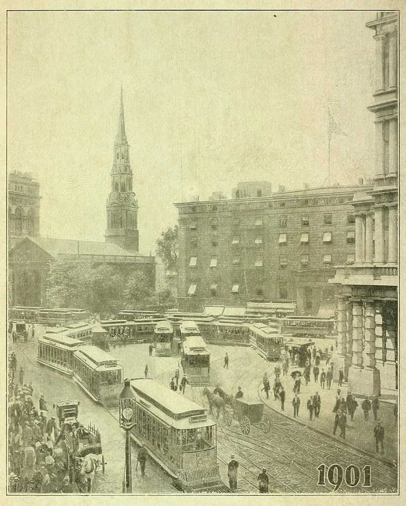 An illustration from Report of the ... Annual Meeting of the American Street Railway Association, 1897, leaf 234