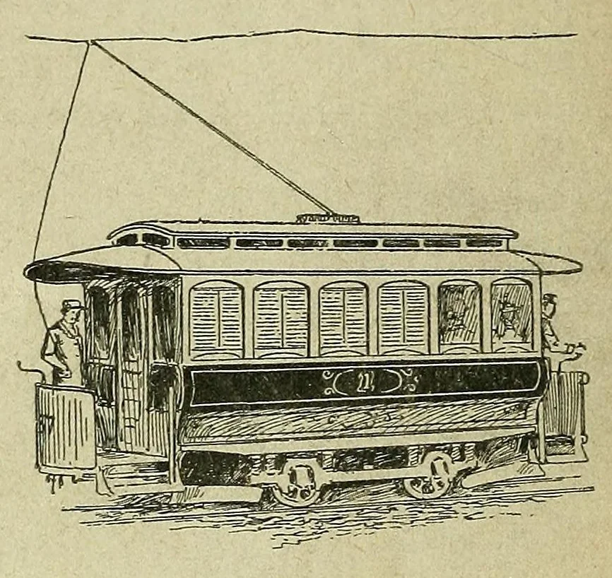 An illustration from Report of the ... Annual Meeting of the American Street Railway Association, 1897, leaf 236