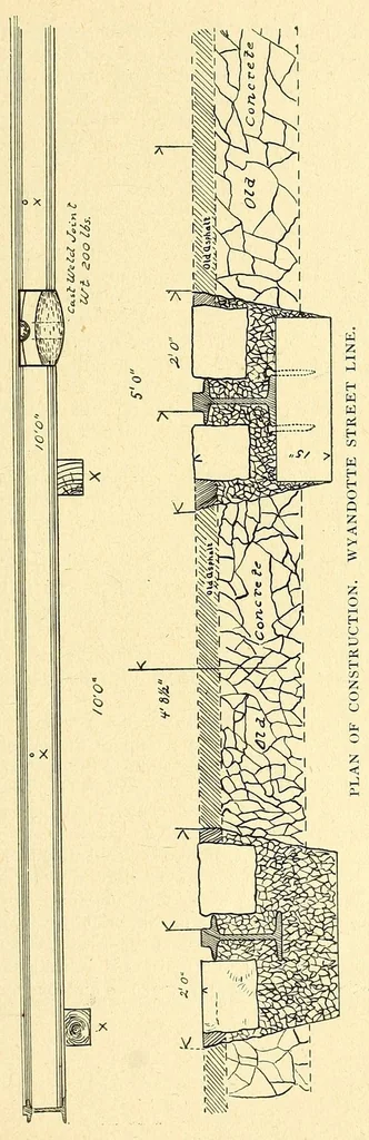 An illustration from Report of the ... Annual Meeting of the American Street Railway Association, 1897, leaf 99