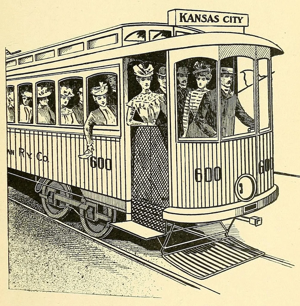An illustration from Report of the ... Annual Meeting of the American Street Railway Association, 1897, leaf 129