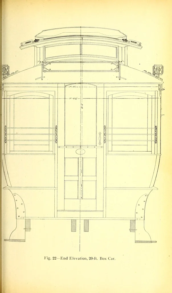 An illustration from Report of the ... Annual Meeting of the American Street Railway Association, 1897, leaf 237