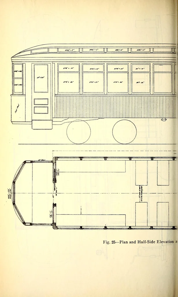 An illustration from Report of the ... Annual Meeting of the American Street Railway Association, 1897, leaf 240
