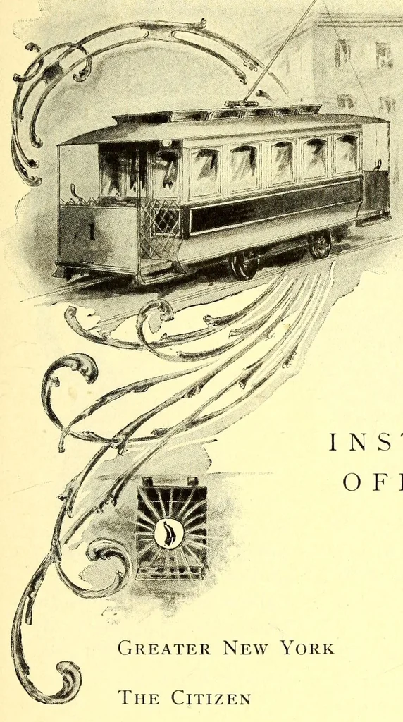 An illustration from Report of the ... Annual Meeting of the American Street Railway Association, 1897, leaf 331