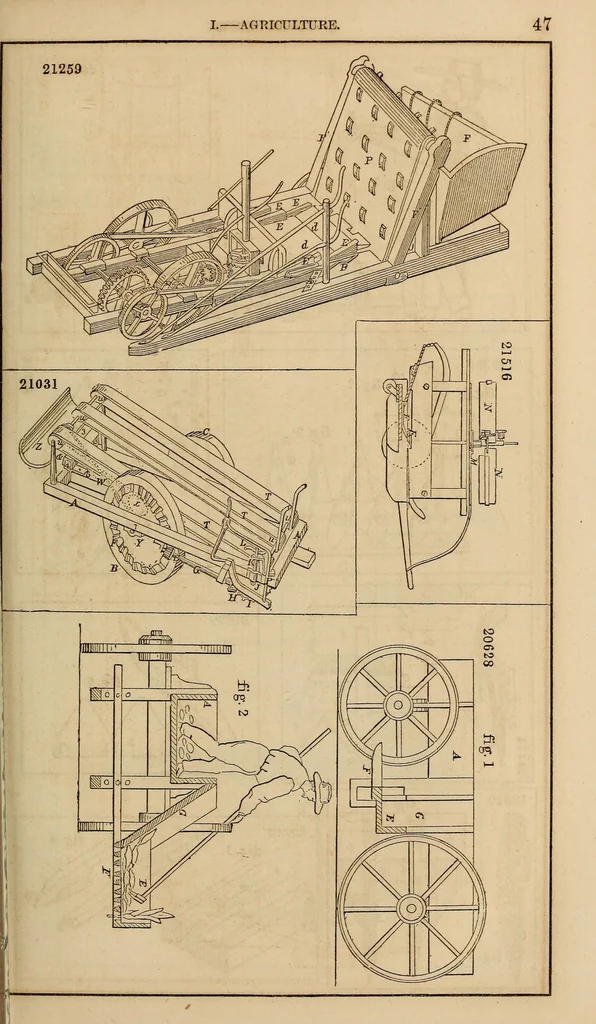 An illustration from Report of the Commissioner of Patents for the year .., 1849, leaf 65