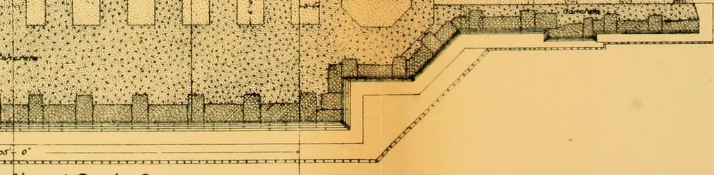 An illustration from Report of the Cambridge bridge commission and report of the chief engineer upon the construction of Cambridge bridge, 1909, leaf 126