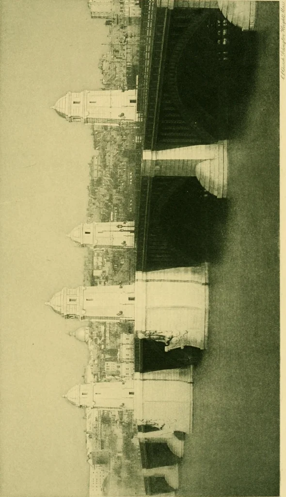 An illustration from Report of the Cambridge bridge commission and report of the chief engineer upon the construction of Cambridge bridge, 1909, leaf 30