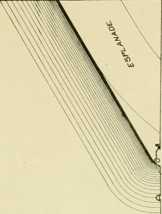 An illustration from Report of the Cambridge bridge commission and report of the chief engineer upon the construction of Cambridge bridge, 1909, leaf 62