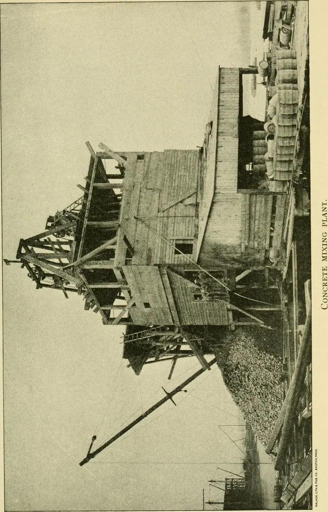 An illustration from Report of the Cambridge bridge commission and report of the chief engineer upon the construction of Cambridge bridge, 1909, leaf 84