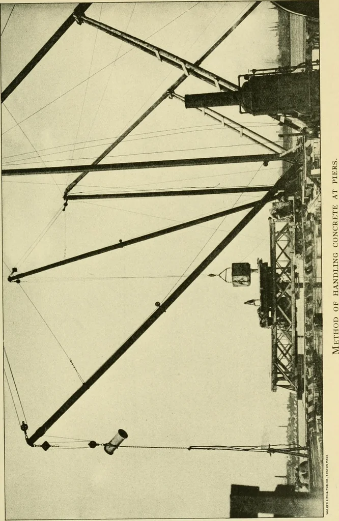 An illustration from Report of the Cambridge bridge commission and report of the chief engineer upon the construction of Cambridge bridge, 1909, leaf 88