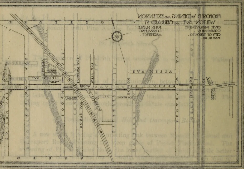 An illustration from Report of the Civic Improvement Committee for the City of Toronto, 1911, 1911, leaf 33