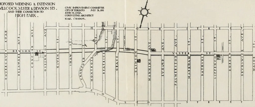 An illustration from Report of the Civic Improvement Committee for the City of Toronto, 1911, 1911, leaf 38
