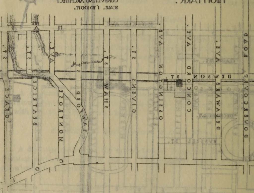 An illustration from Report of the Civic Improvement Committee for the City of Toronto, 1911, 1911, leaf 39