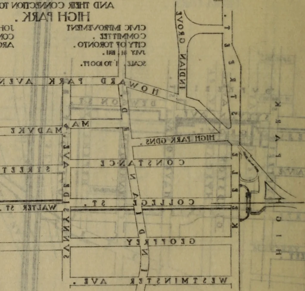 An illustration from Report of the Civic Improvement Committee for the City of Toronto, 1911, 1911, leaf 41