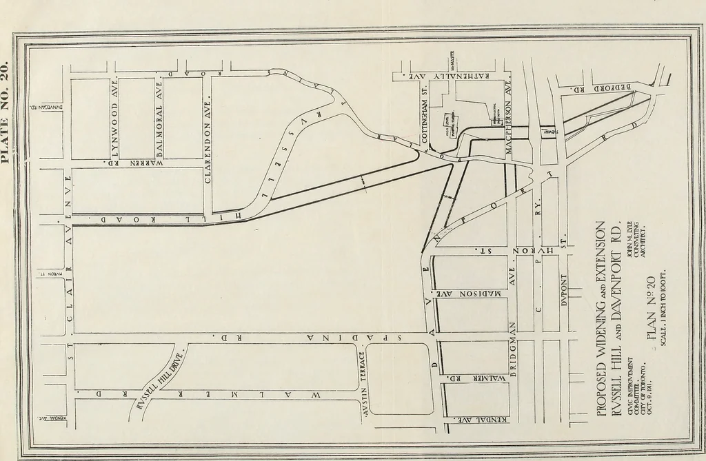 An illustration from Report of the Civic Improvement Committee for the City of Toronto, 1911, 1911, leaf 44
