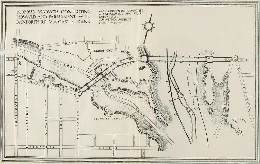 An illustration from Report of the Civic Improvement Committee for the City of Toronto, 1911, 1911, leaf 48