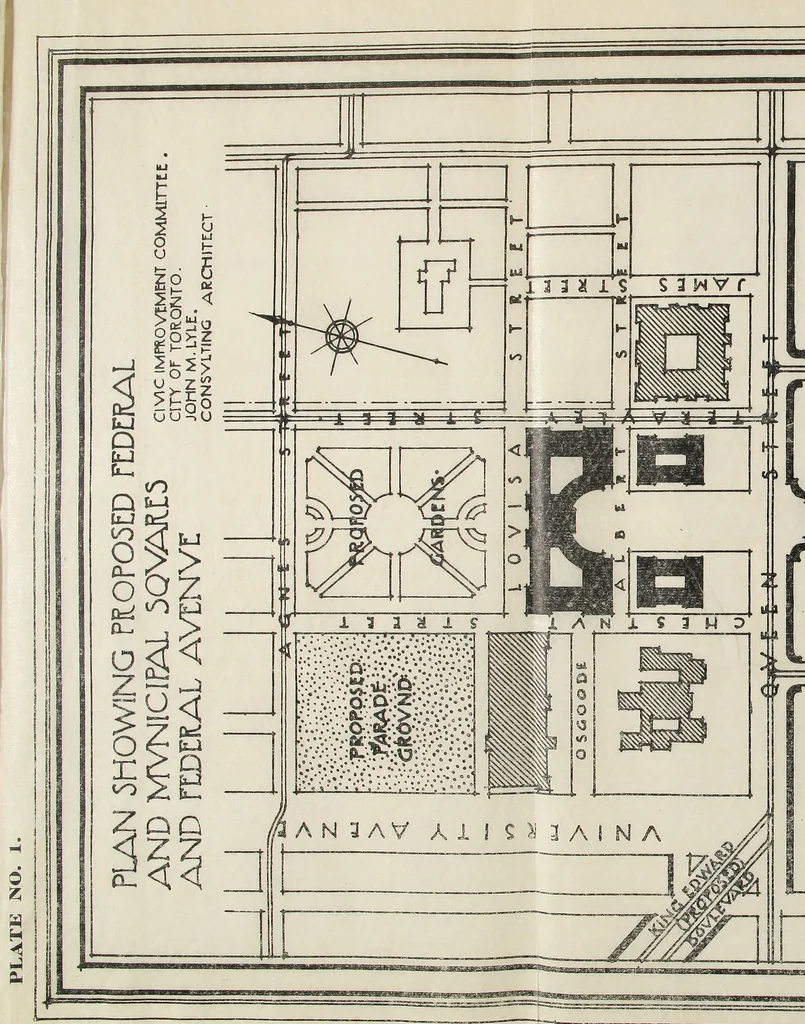 An illustration from Report of the Civic Improvement Committee for the City of Toronto, 1911, 1911, leaf 8