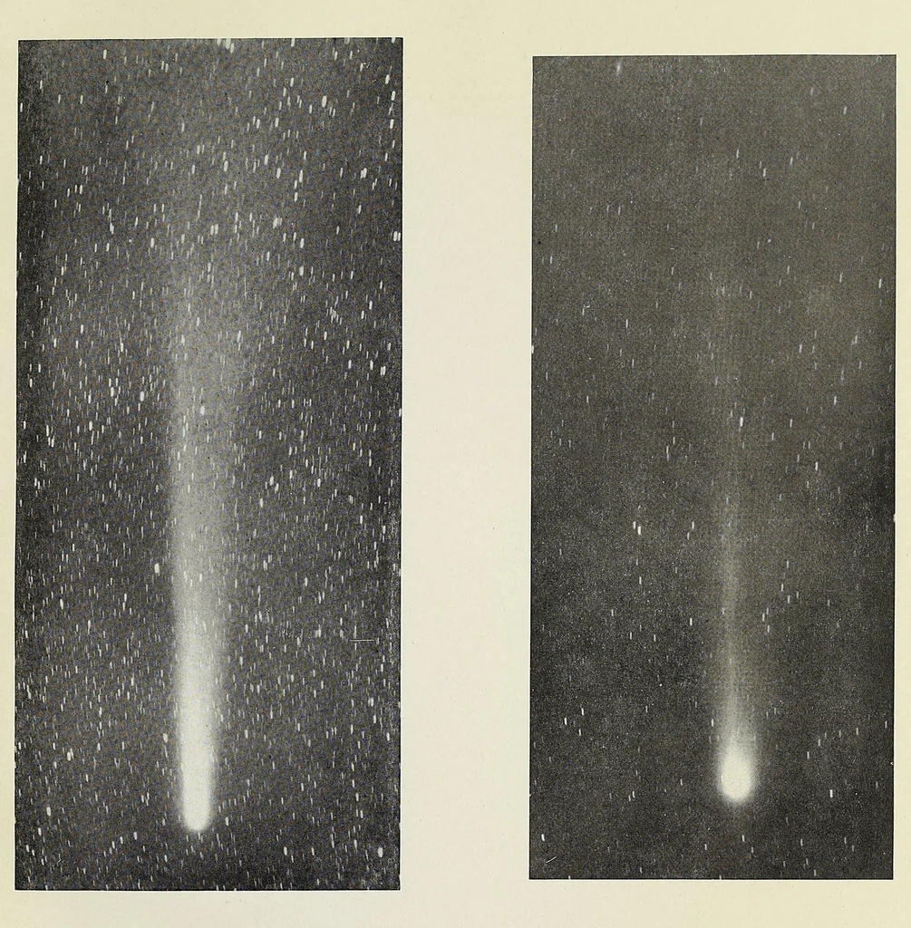 An illustration from Report of Comet Committee 1909-1913 : with index catalogue of all photographs of Halley's Comet, 1915, leaf 103