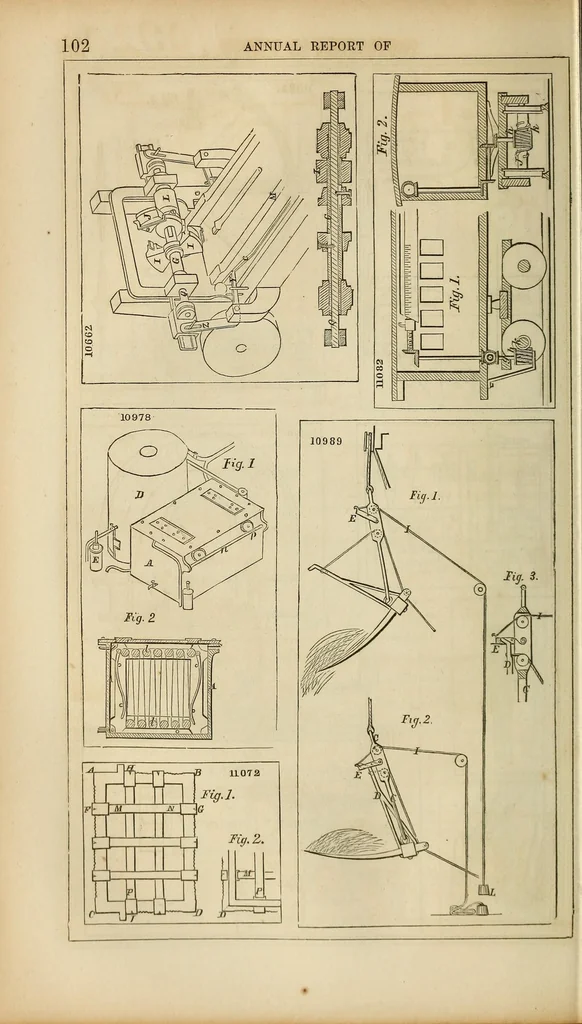 An illustration from Report of the Commissioner of Patents for the year .., 1849, leaf 140