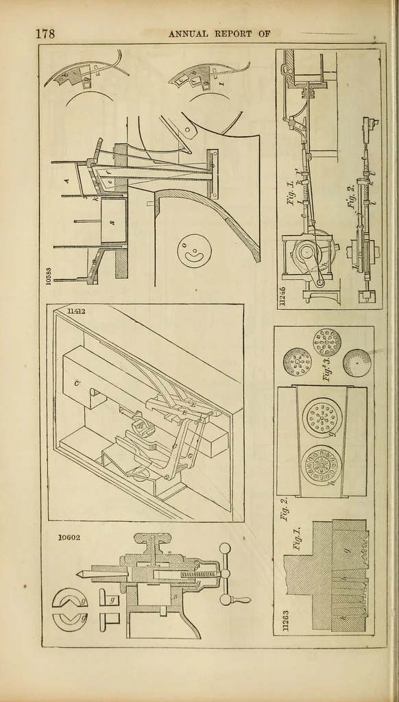 An illustration from Report of the Commissioner of Patents for the year .., 1849, leaf 216