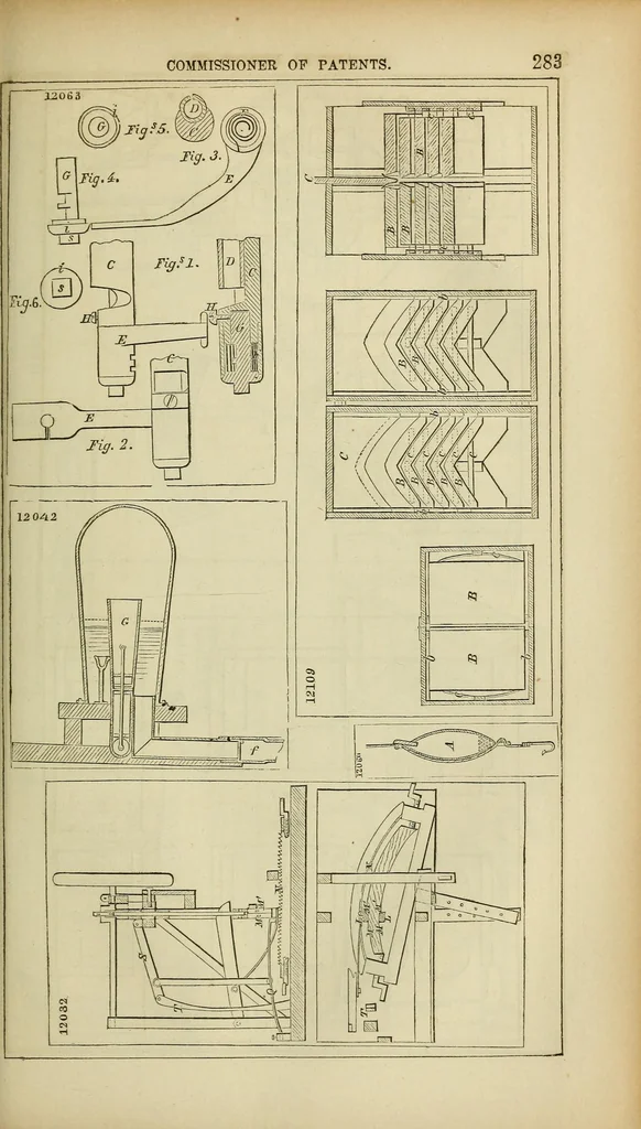 An illustration from Report of the Commissioner of Patents for the year .., 1849, leaf 321