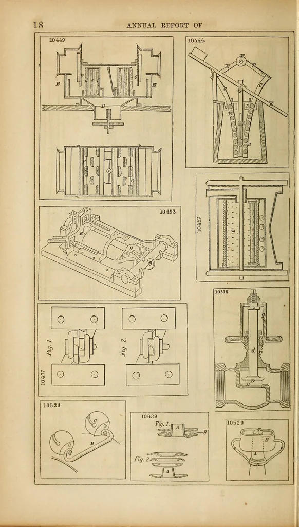 An illustration from Report of the Commissioner of Patents for the year .., 1849, leaf 56