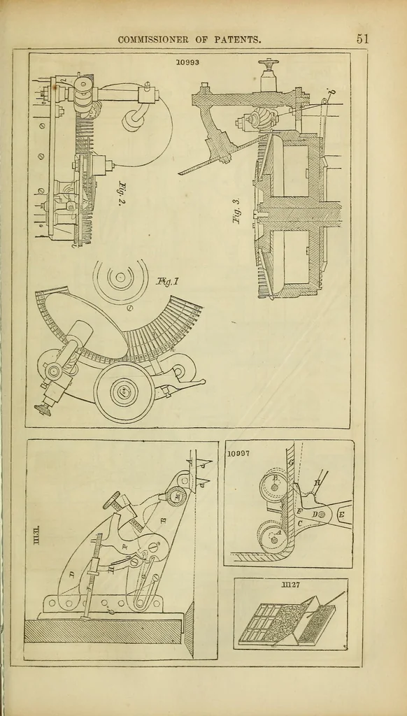 An illustration from Report of the Commissioner of Patents for the year .., 1849, leaf 89